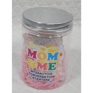 Mom & Me Interactive Conversation Starters Cards In A Jar Thoughtful Game Gift